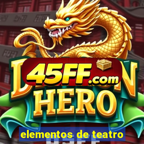 elementos de teatro